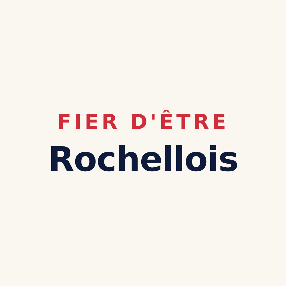 Tasse « Fier d'être Rochellois » — design pour La Rochelle