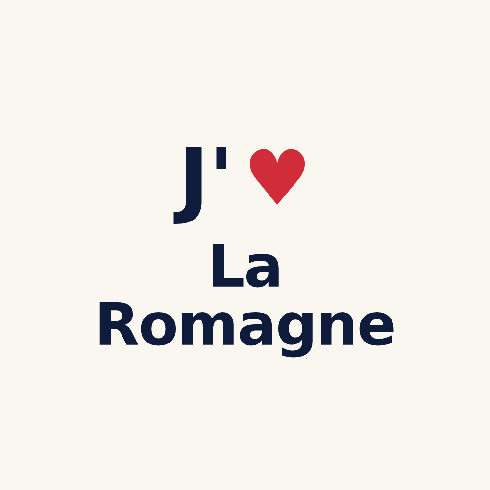 Tasse personnalisée La Romagne — design J'aime La Romagne