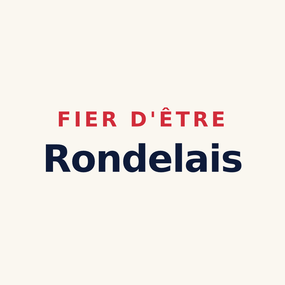 Tasse « Fier d'être Rondelais » — design pour La Ronde