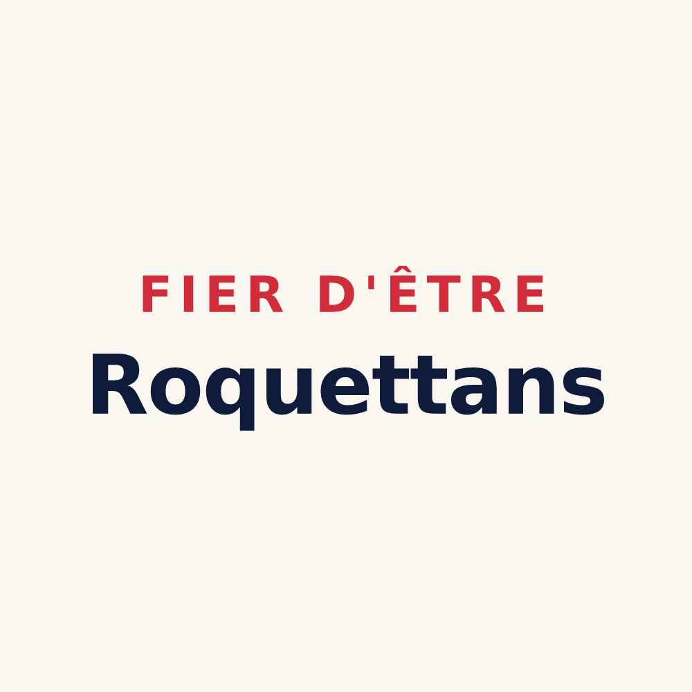 Tasse « Fier d'être Roquettans » — design pour La Roquette-sur-Var