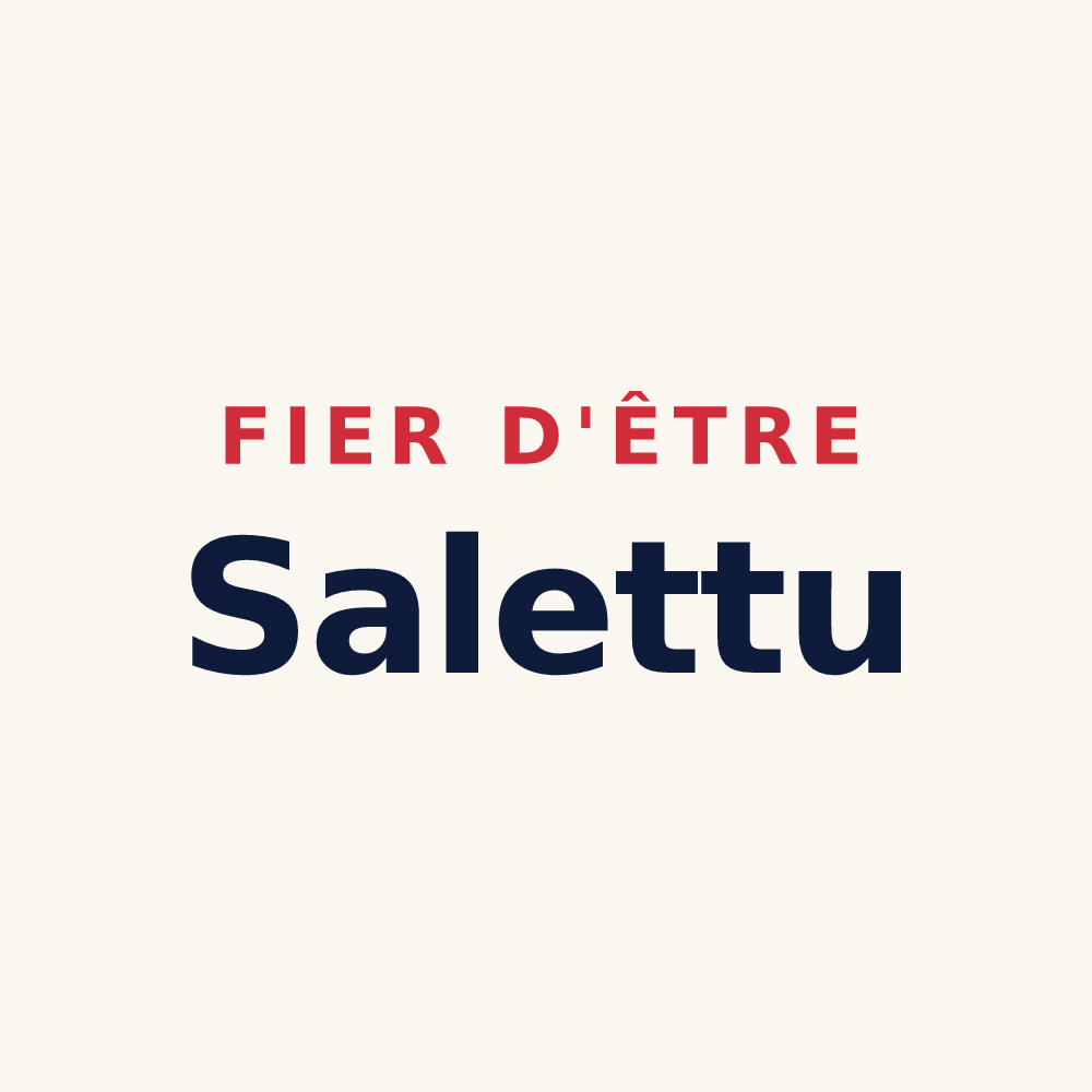 Tasse « Fier d'être Salettu » — design pour La Salette-Fallavaux