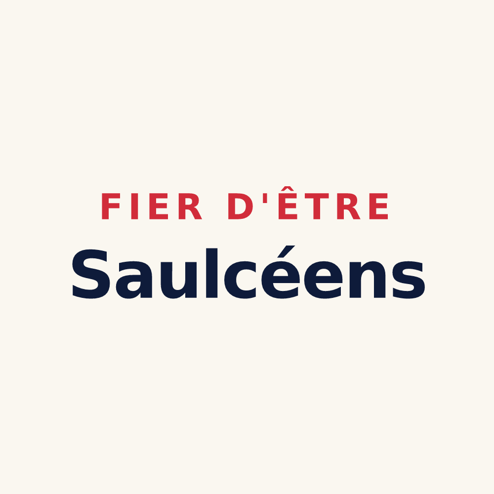 Tasse « Fier d'être Saulcéens » — design pour La Saussaye