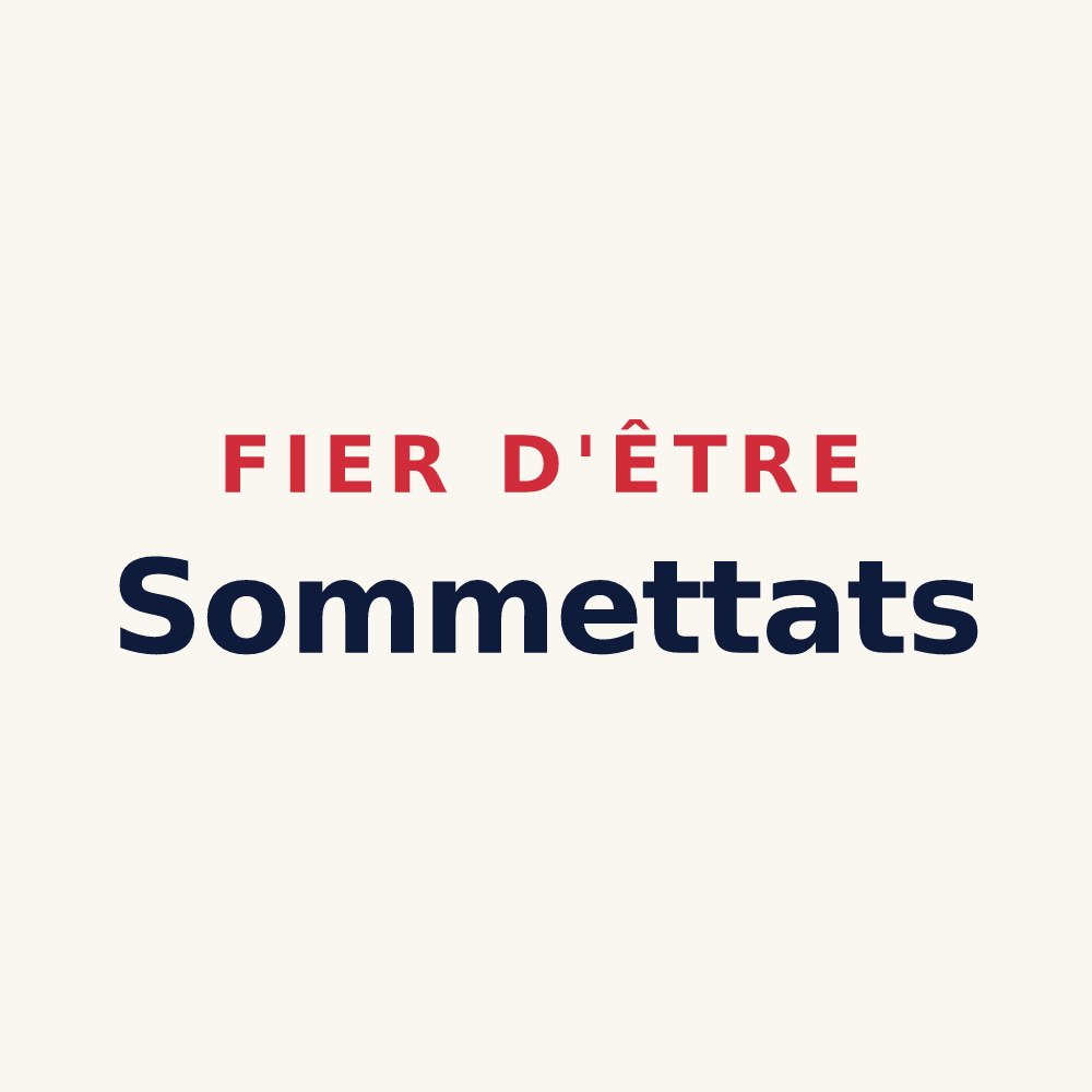 Tasse « Fier d'être Sommettats » — design pour La Sommette