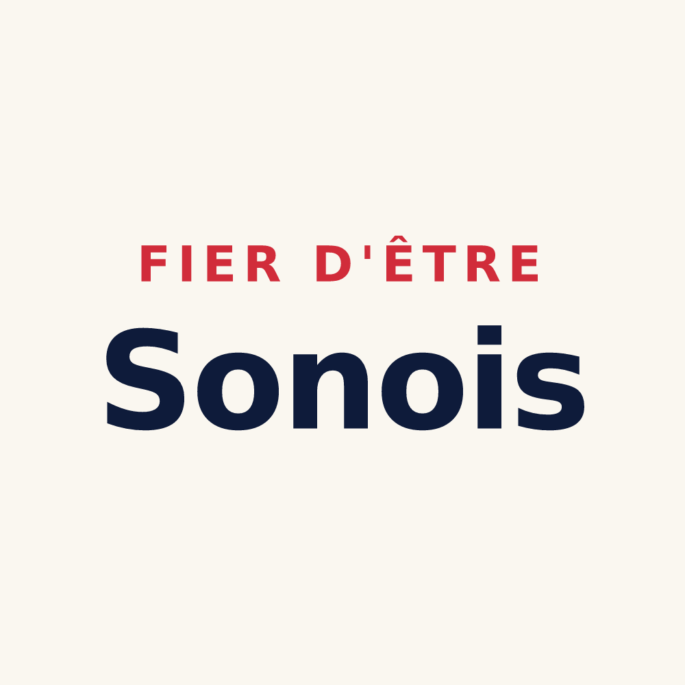 Tasse « Fier d'être Sonois » — design pour La Sône
