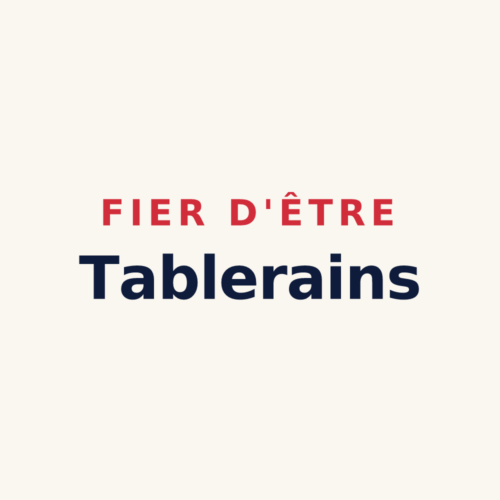 Tasse « Fier d'être Tablerains » — design pour La Table