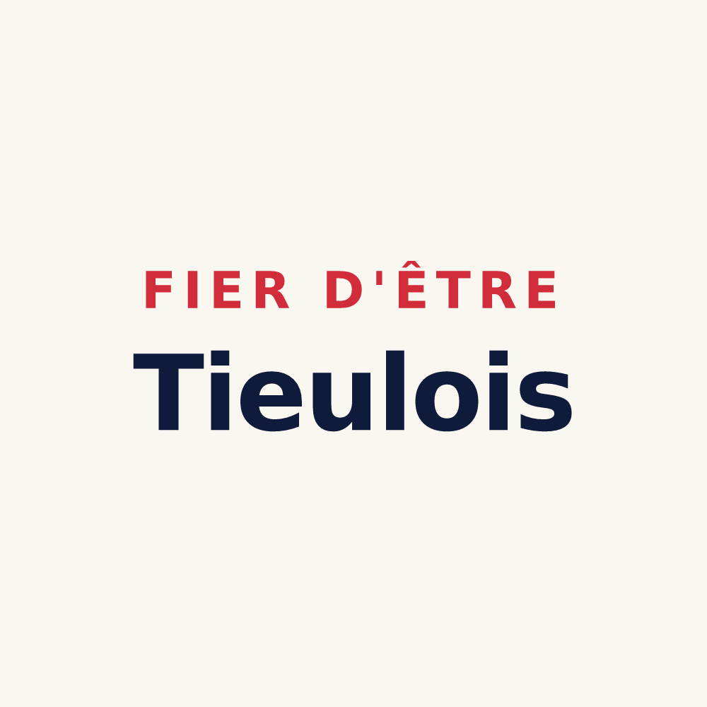 Tasse « Fier d'être Tieulois » — design pour La Tieule