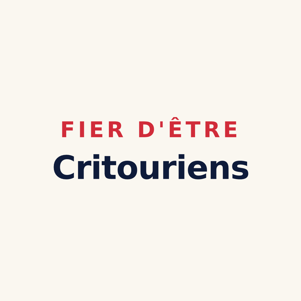 Tasse « Fier d'être Critouriens » — design pour La Tour-du-Crieu
