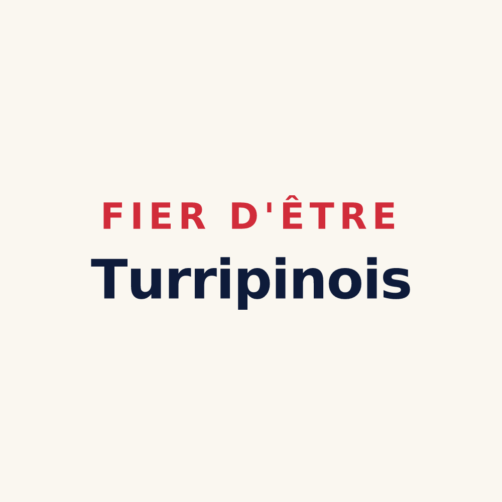 Tasse « Fier d'être Turripinois » — design pour La Tour-du-Pin