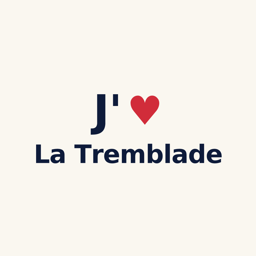 Tasse personnalisée La Tremblade — design J'aime La Tremblade