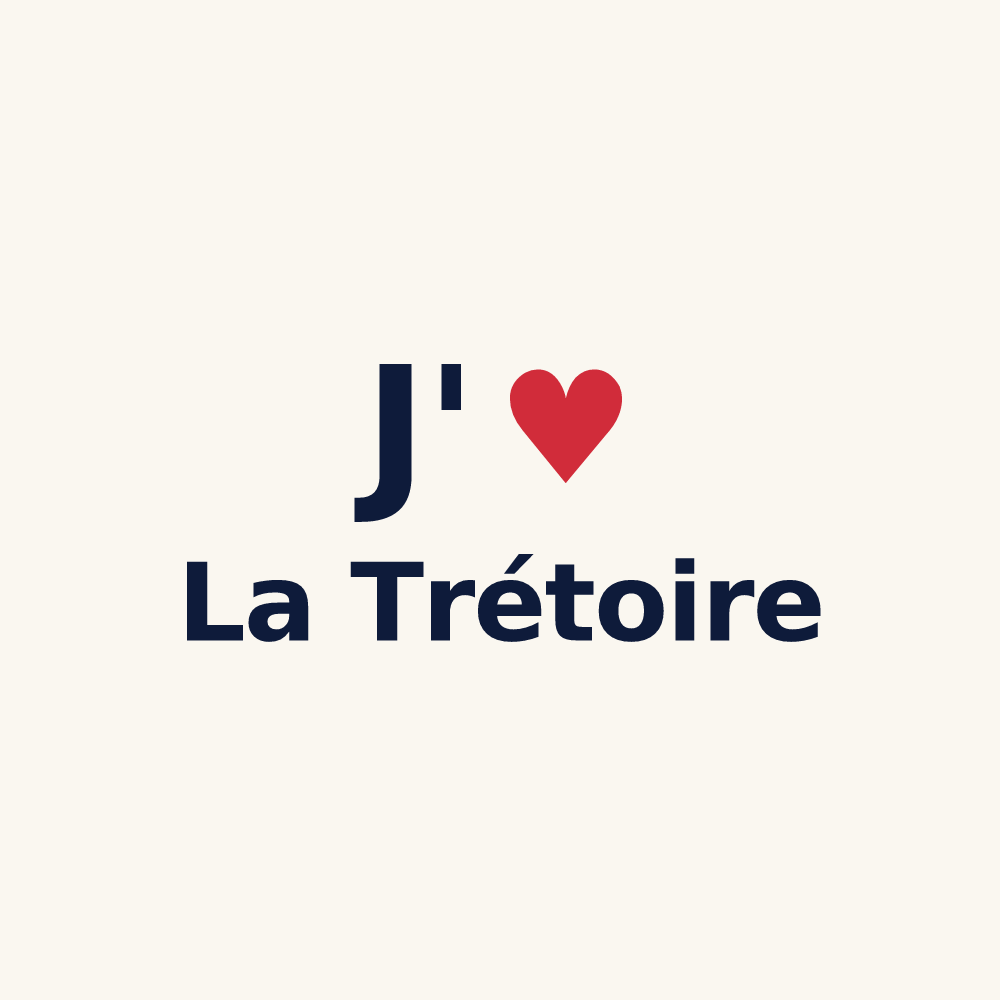 Tasse personnalisée La Trétoire — design J'aime La Trétoire