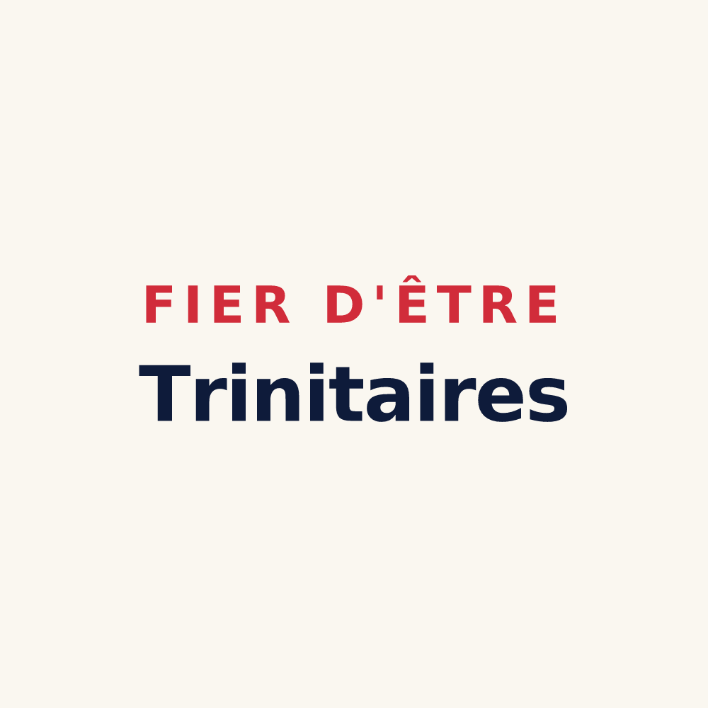 Tasse « Fier d'être Trinitaires » — design pour La Trinité