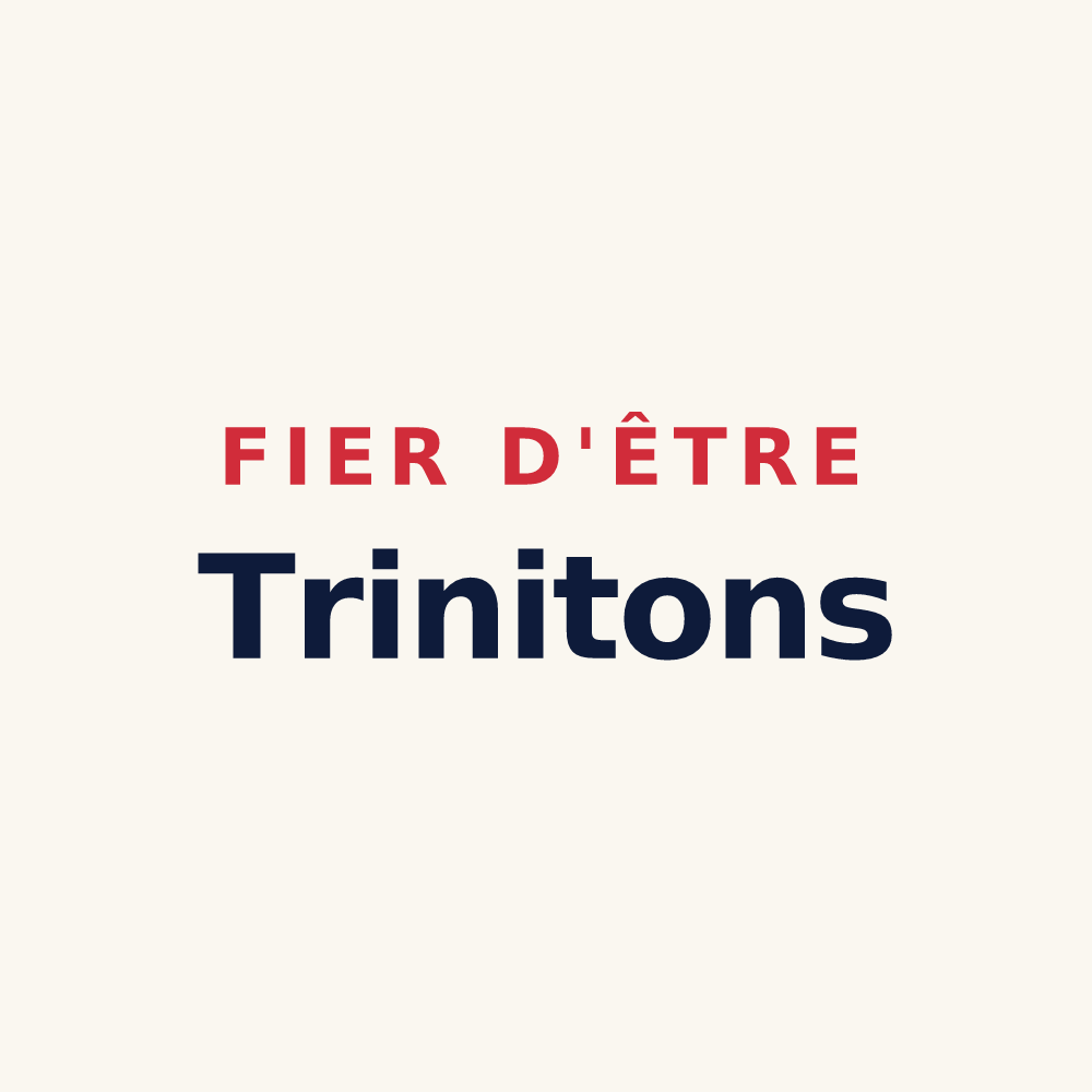 Tasse « Fier d'être Trinitons » — design pour La Trinité