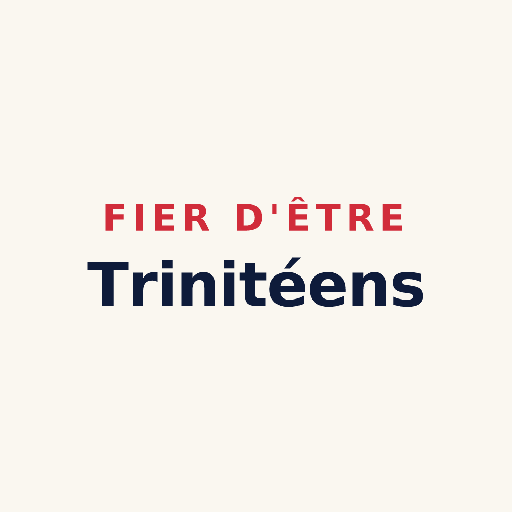 Tasse « Fier d'être Trinitéens » — design pour La Trinité