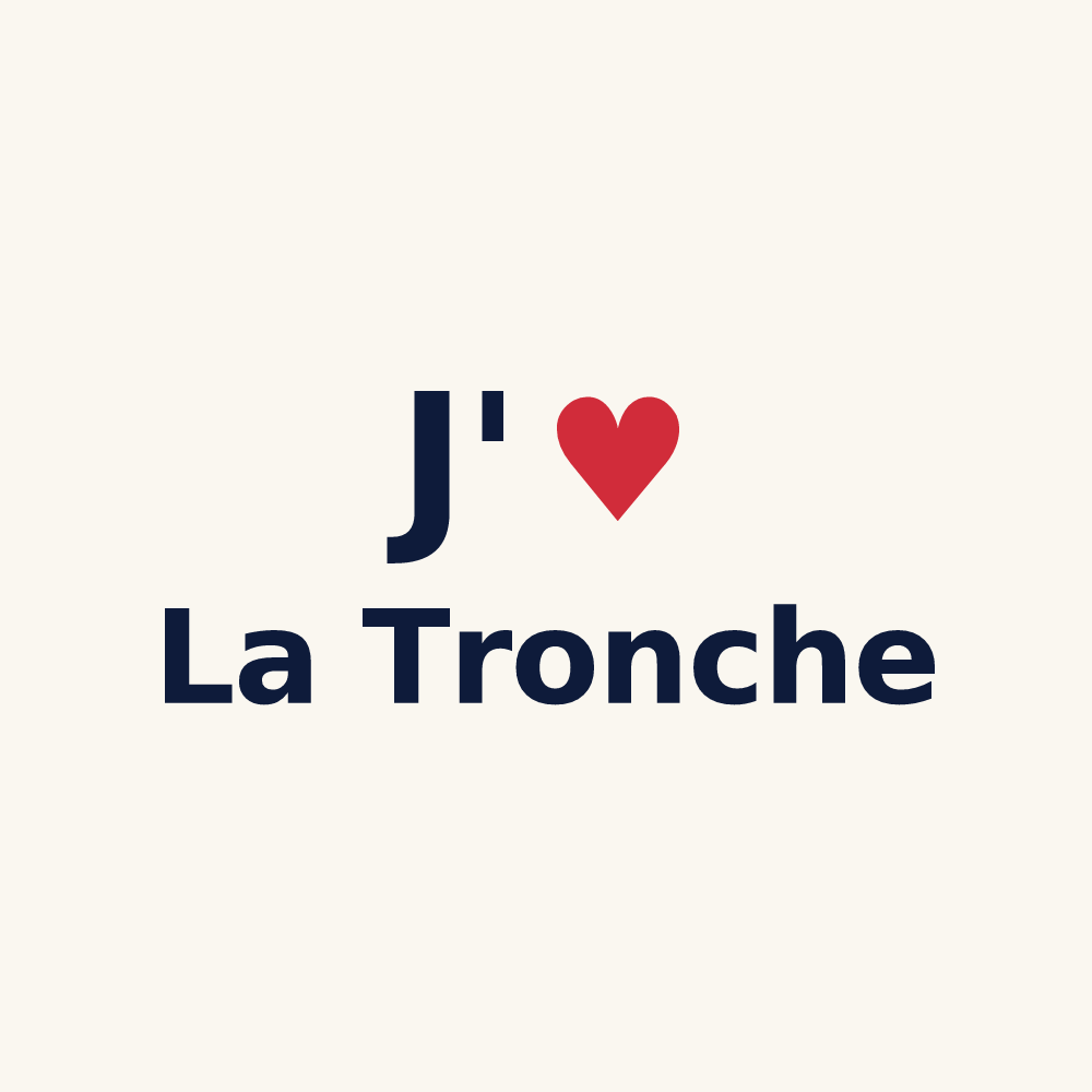 Tasse personnalisée La Tronche — design J'aime La Tronche
