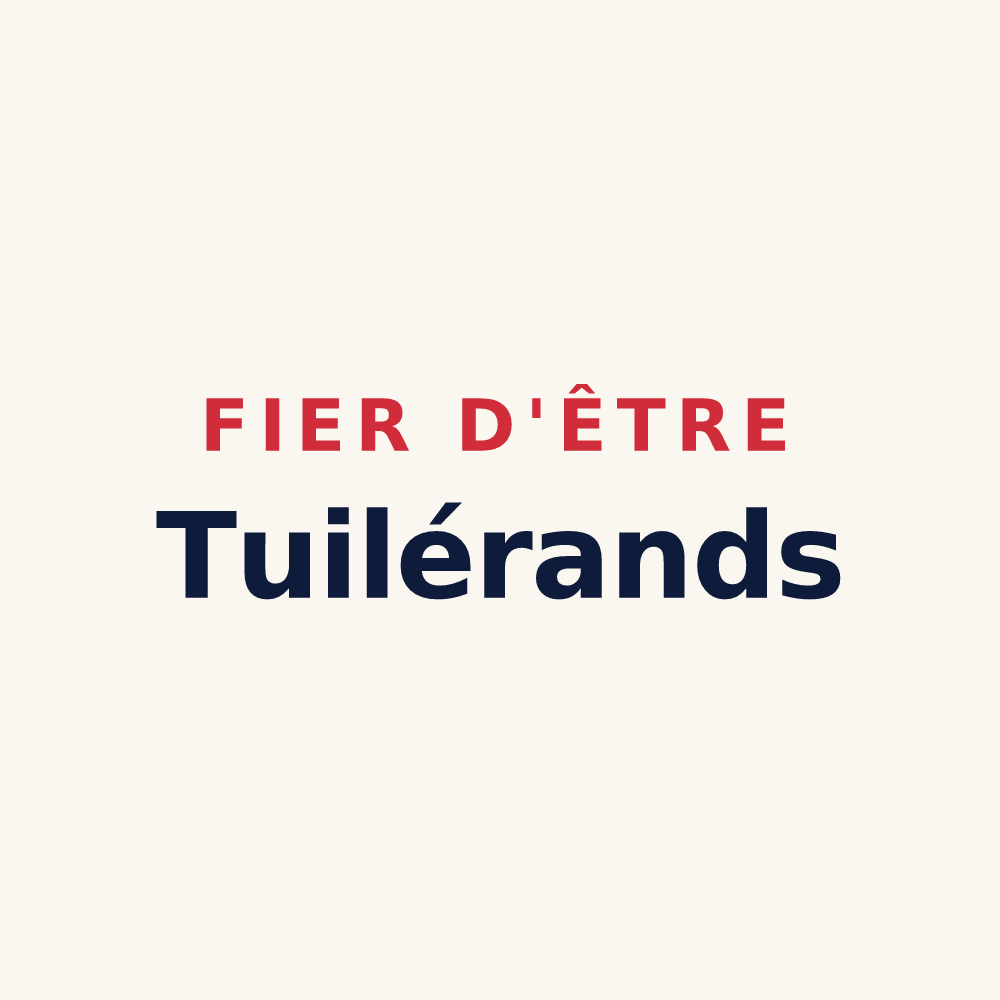 Tasse « Fier d'être Tuilérands » — design pour La Tuilière