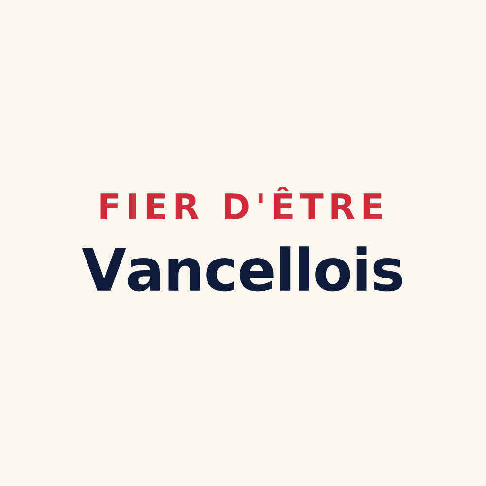 Tasse « Fier d'être Vancellois » — design pour La Vancelle