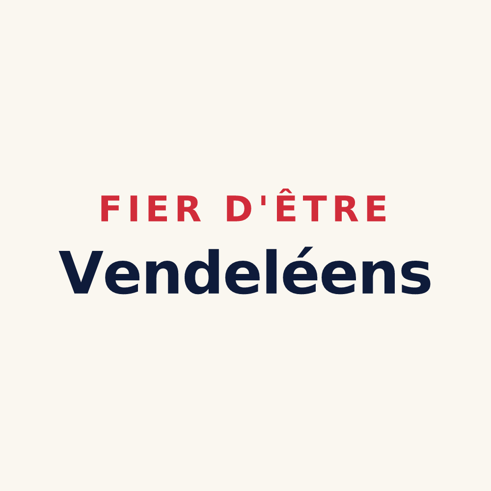 Tasse « Fier d'être Vendeléens » — design pour La Vendelée
