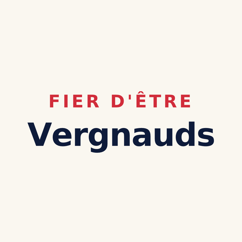 Tasse « Fier d'être Vergnauds » — design pour La Vergne