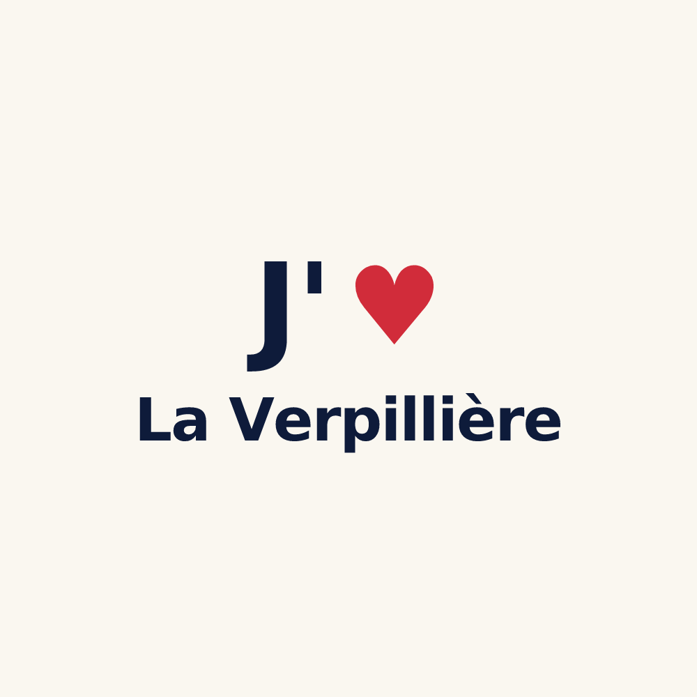 Tasse personnalisée La Verpillière — design J'aime La Verpillière