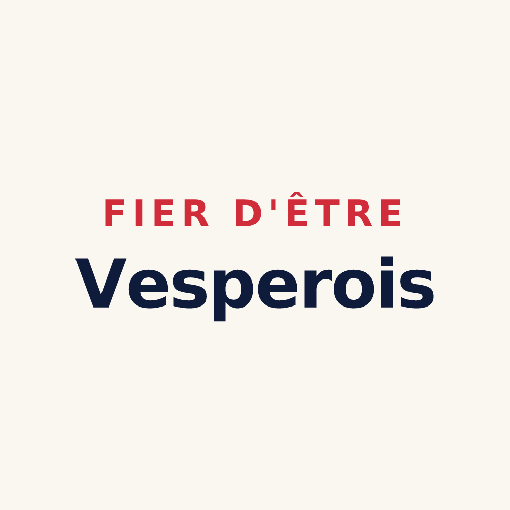 Tasse « Fier d'être Vesperois » — design pour La Vespière-Friardel