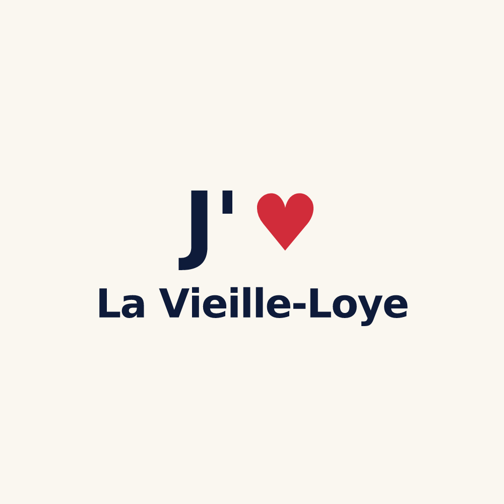 Tasse personnalisée La Vieille-Loye — design J'aime La Vieille-Loye