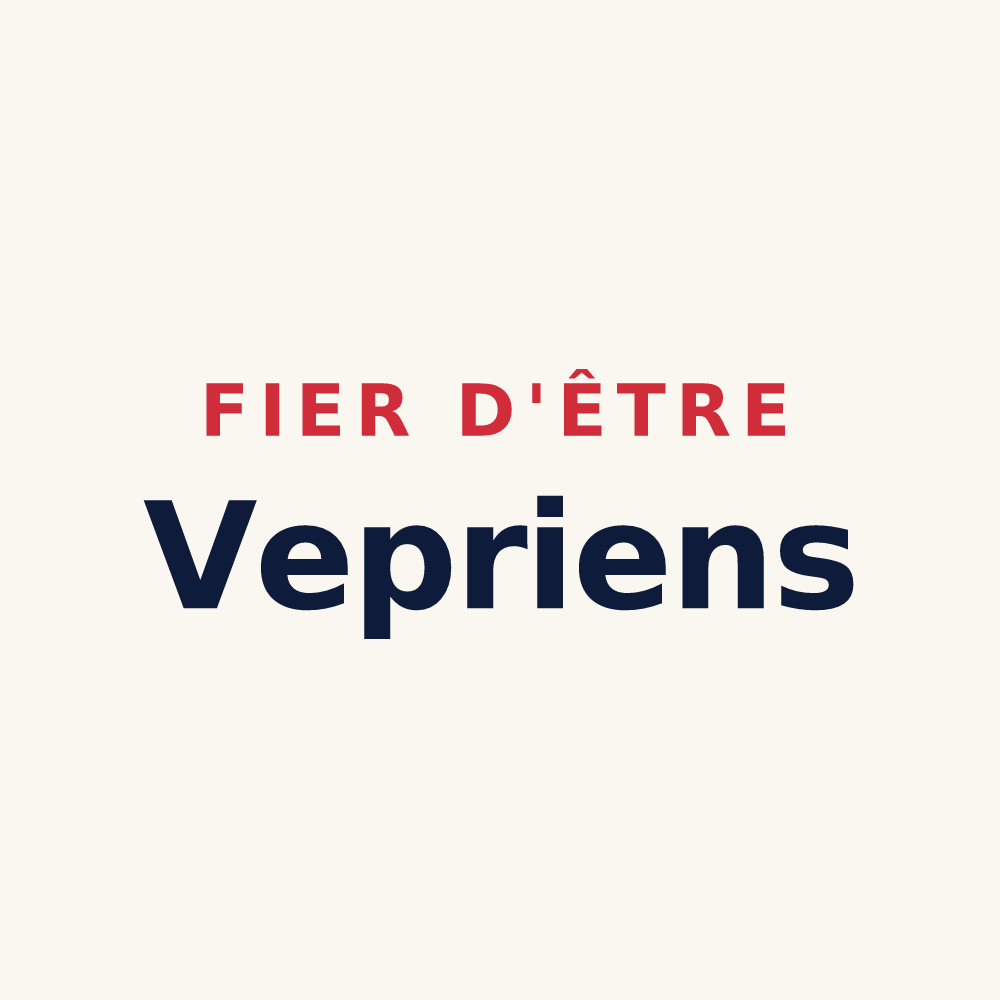 Tasse « Fier d'être Vepriens » — design pour La Voivre