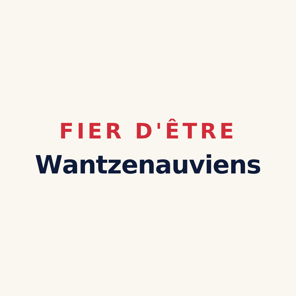 Tasse « Fier d'être Wantzenauviens » — design pour La Wantzenau