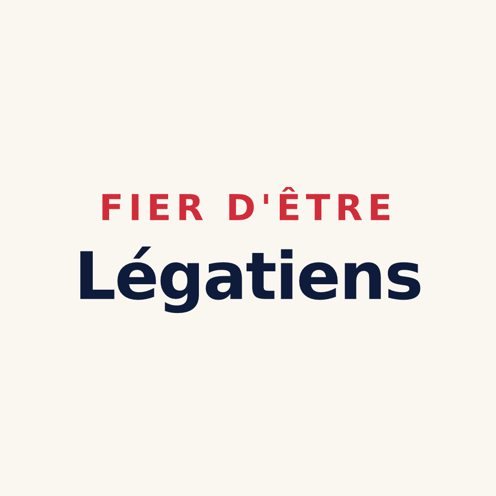 Tasse « Fier d'être Légatiens » — design pour Laas