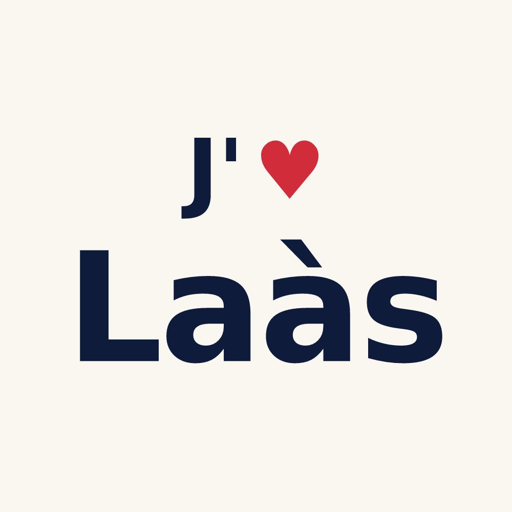 Tasse personnalisée Laàs — design J'aime Laàs