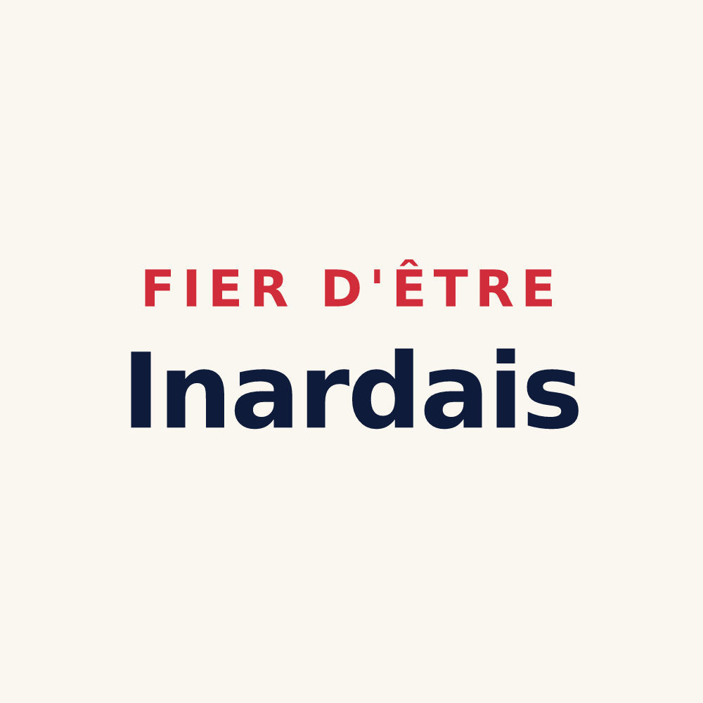 Tasse « Fier d'être Inardais » — design pour Labarthe-Inard