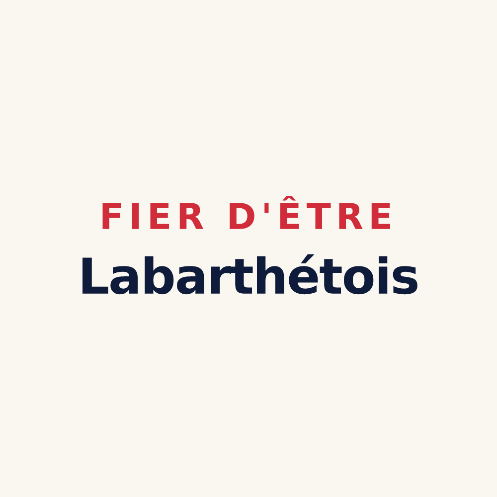 Tasse « Fier d'être Labarthétois » — design pour Labarthète