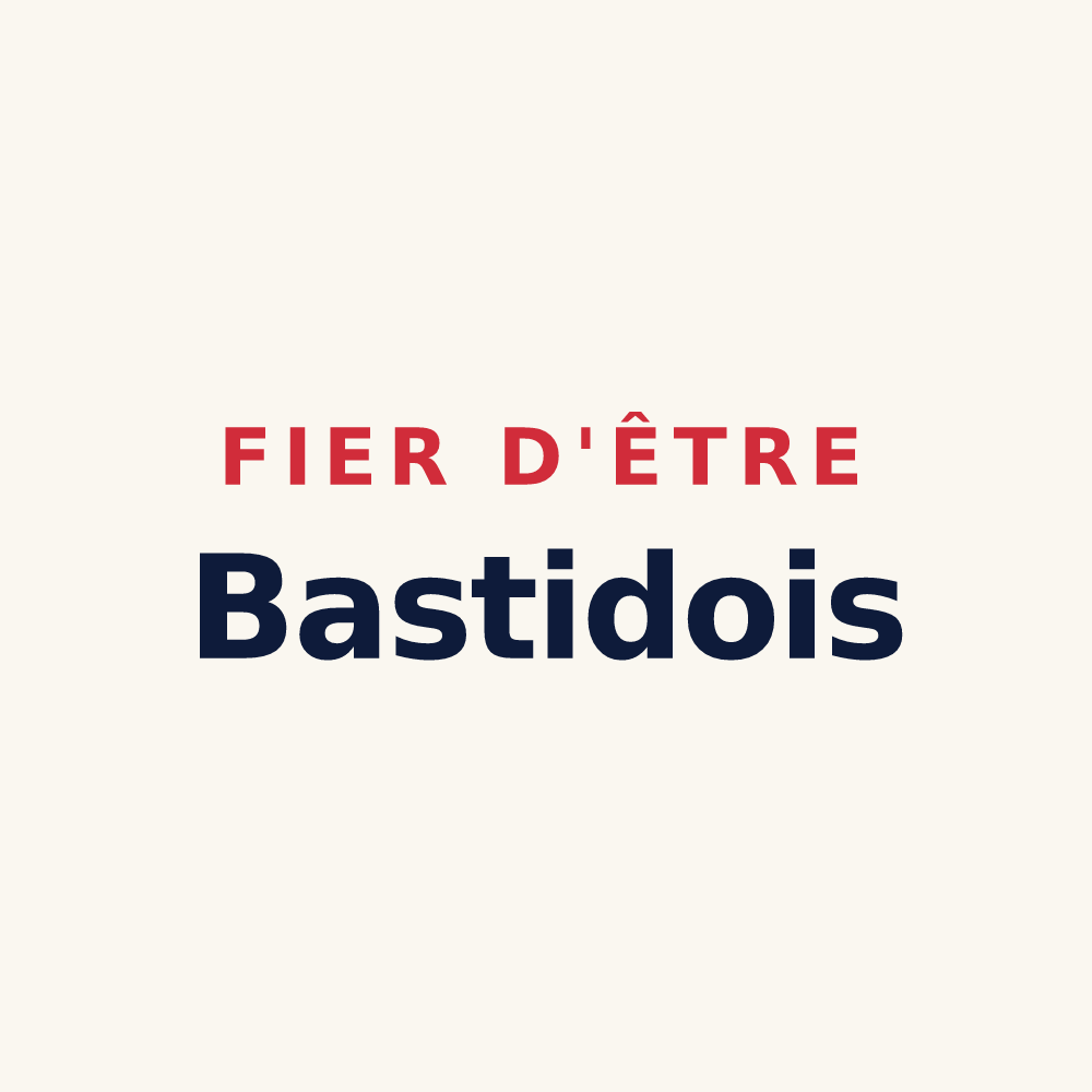 Tasse « Fier d'être Bastidois » — design pour Labastide-de-Lévis