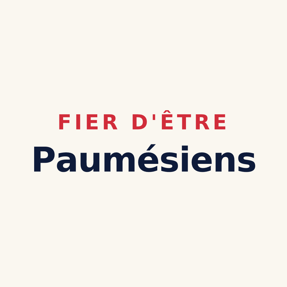 Tasse « Fier d'être Paumésiens » — design pour Labastide-Paumès