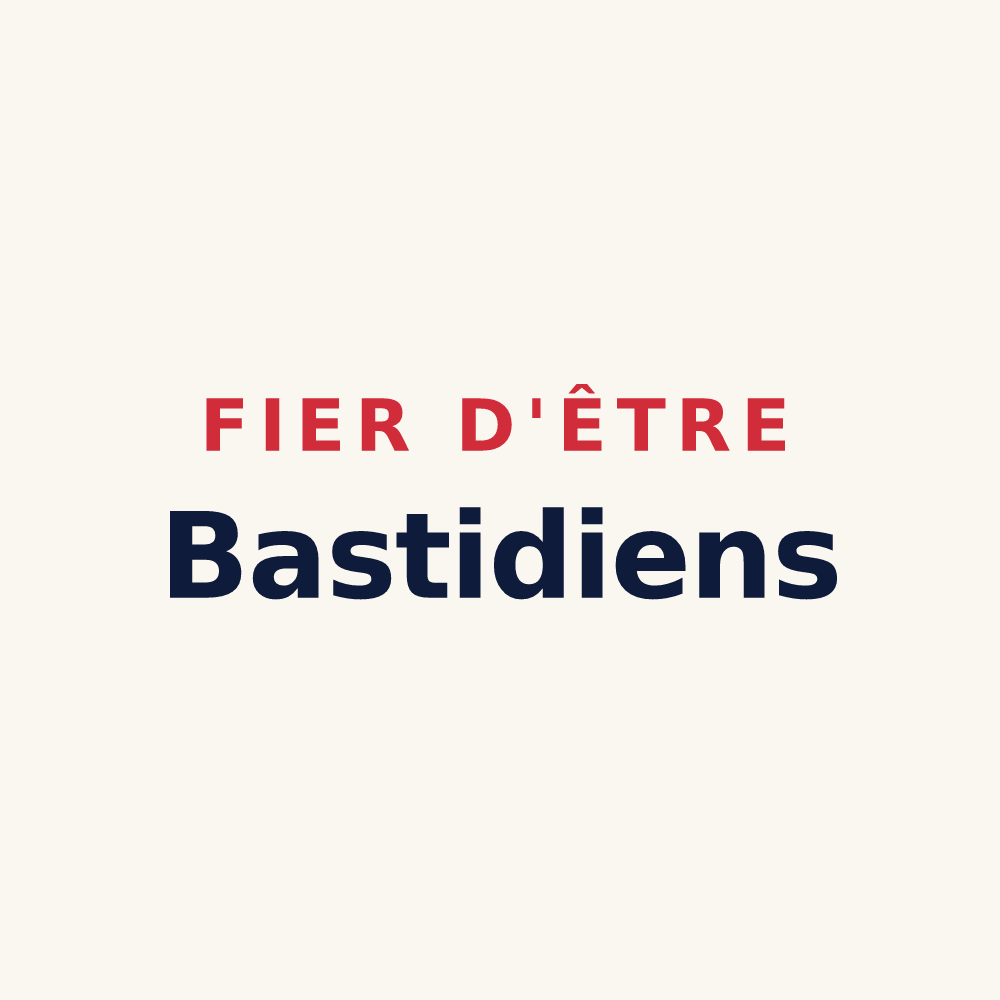 Tasse « Fier d'être Bastidiens » — design pour Labastide-Saint-Georges