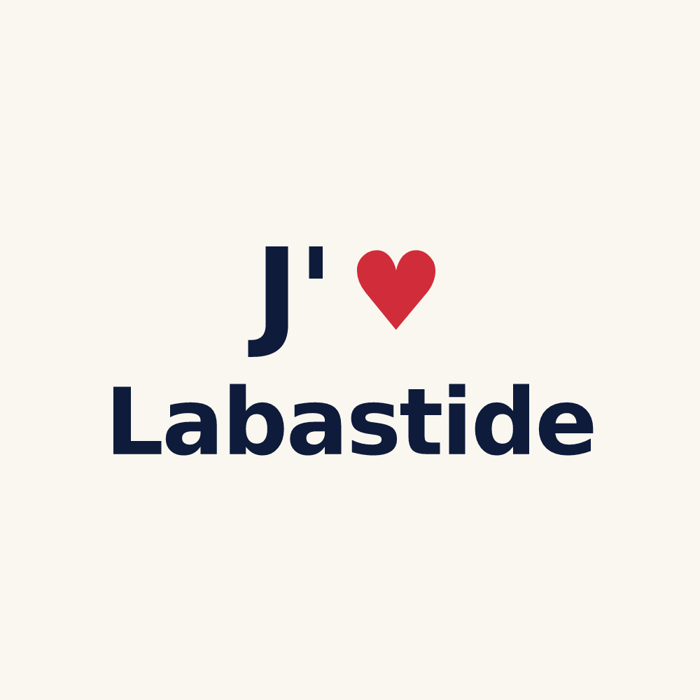 Tasse personnalisée Labastide — design J'aime Labastide