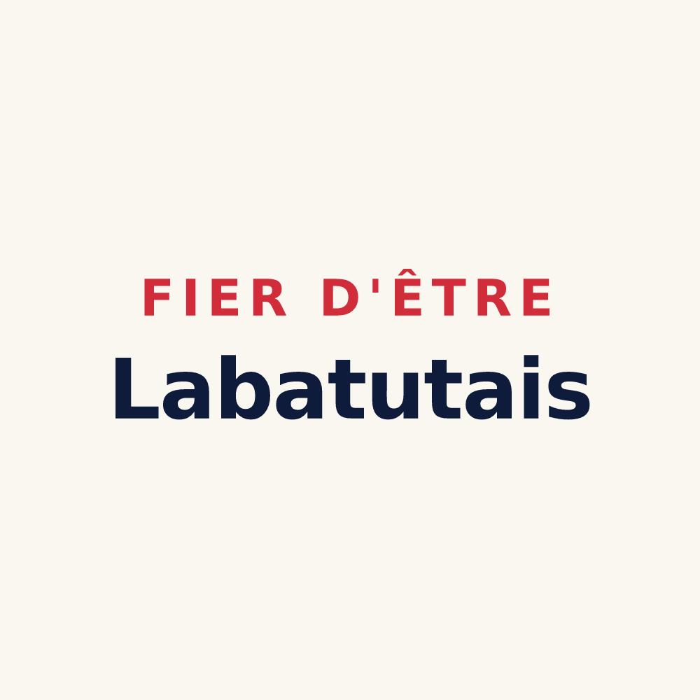 Tasse « Fier d'être Labatutais » — design pour Labatut-Figuières