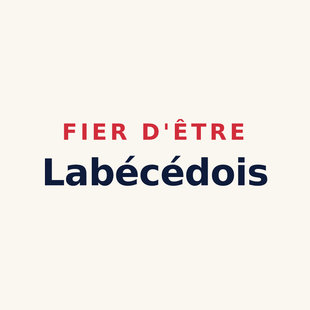 Tasse « Fier d'être Labécédois » — design pour Labécède-Lauragais
