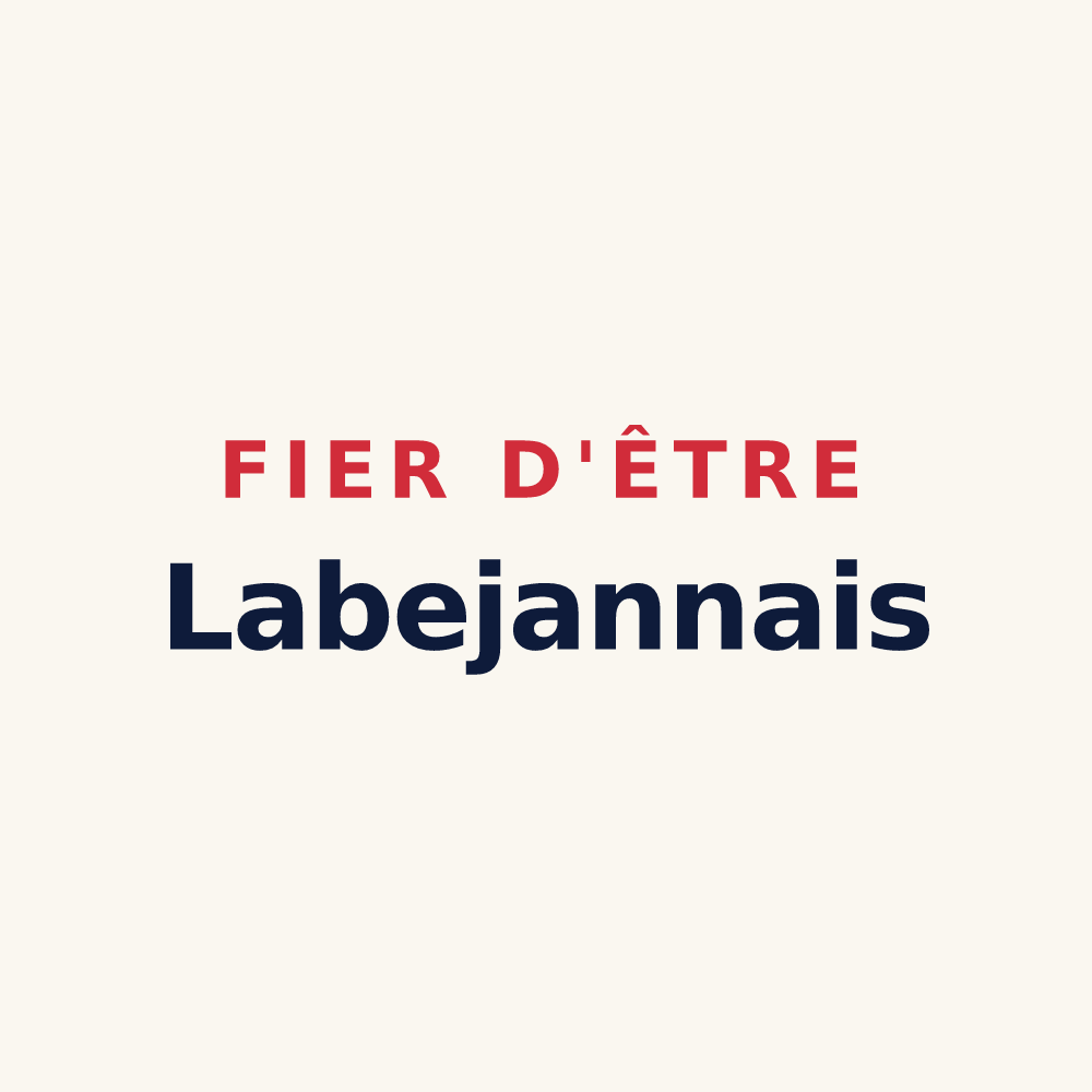 Tasse « Fier d'être Labejannais » — design pour Labéjan