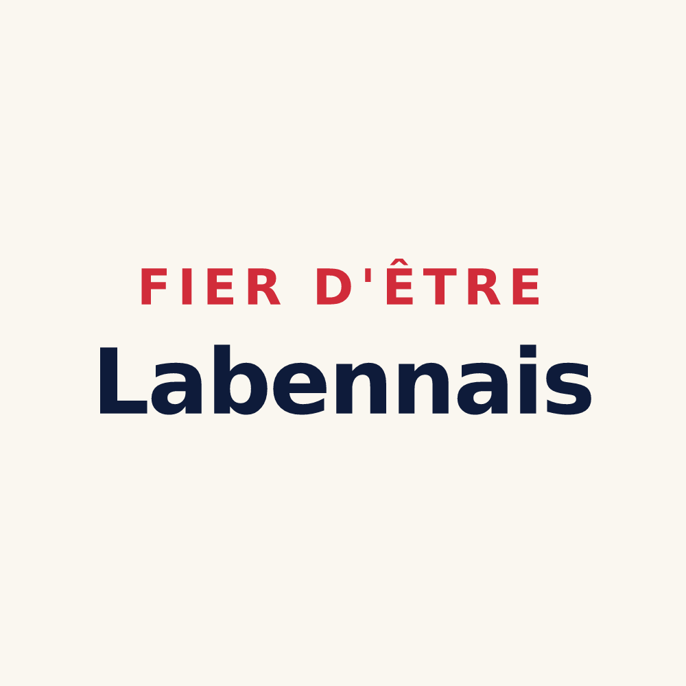 Tasse « Fier d'être Labennais » — design pour Labenne