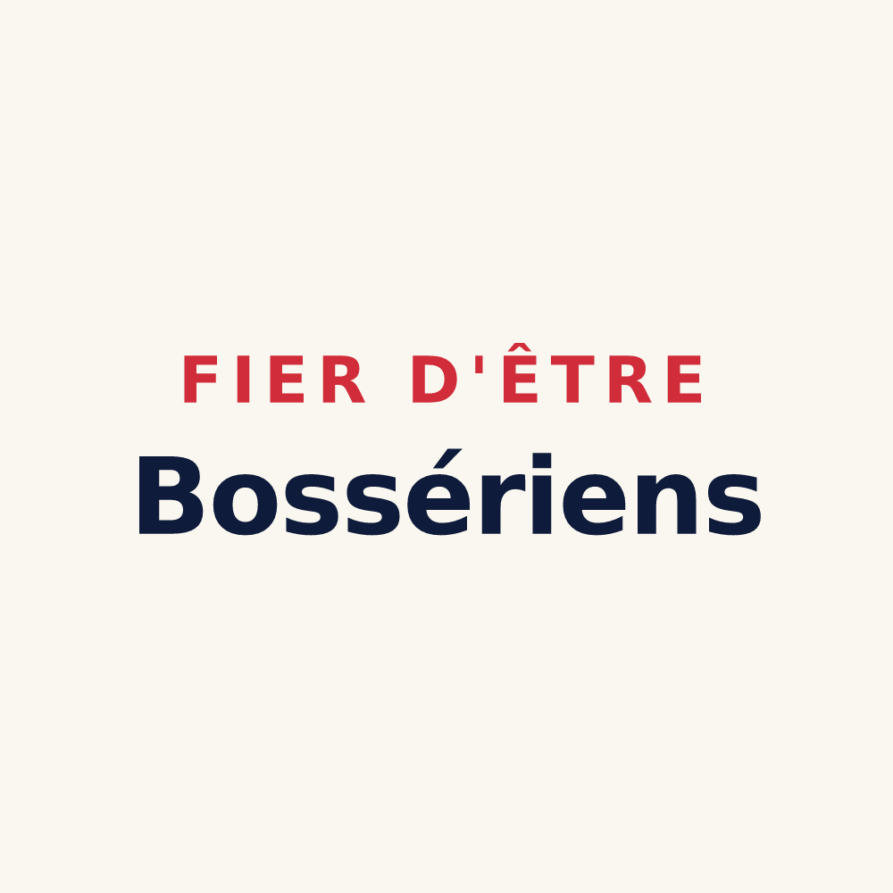 Tasse « Fier d'être Bossériens » — design pour Laboissière-en-Santerre