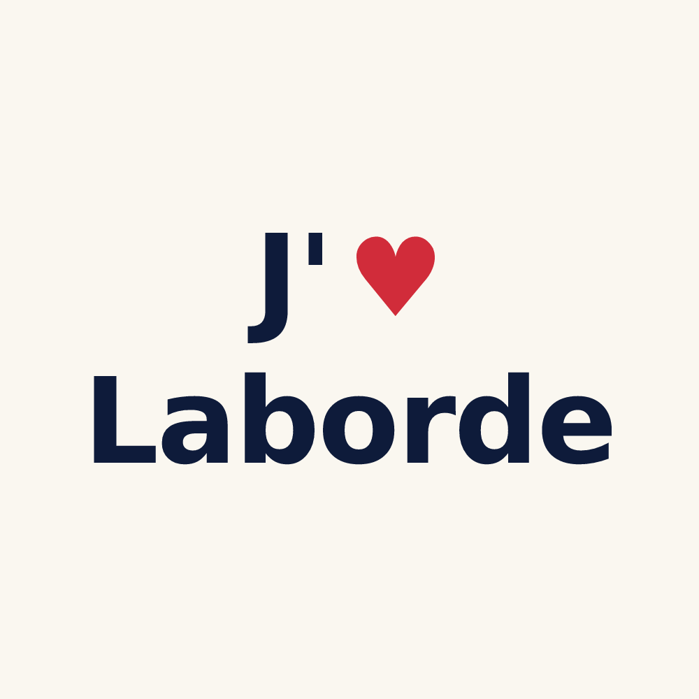 Tasse personnalisée Laborde — design J'aime Laborde