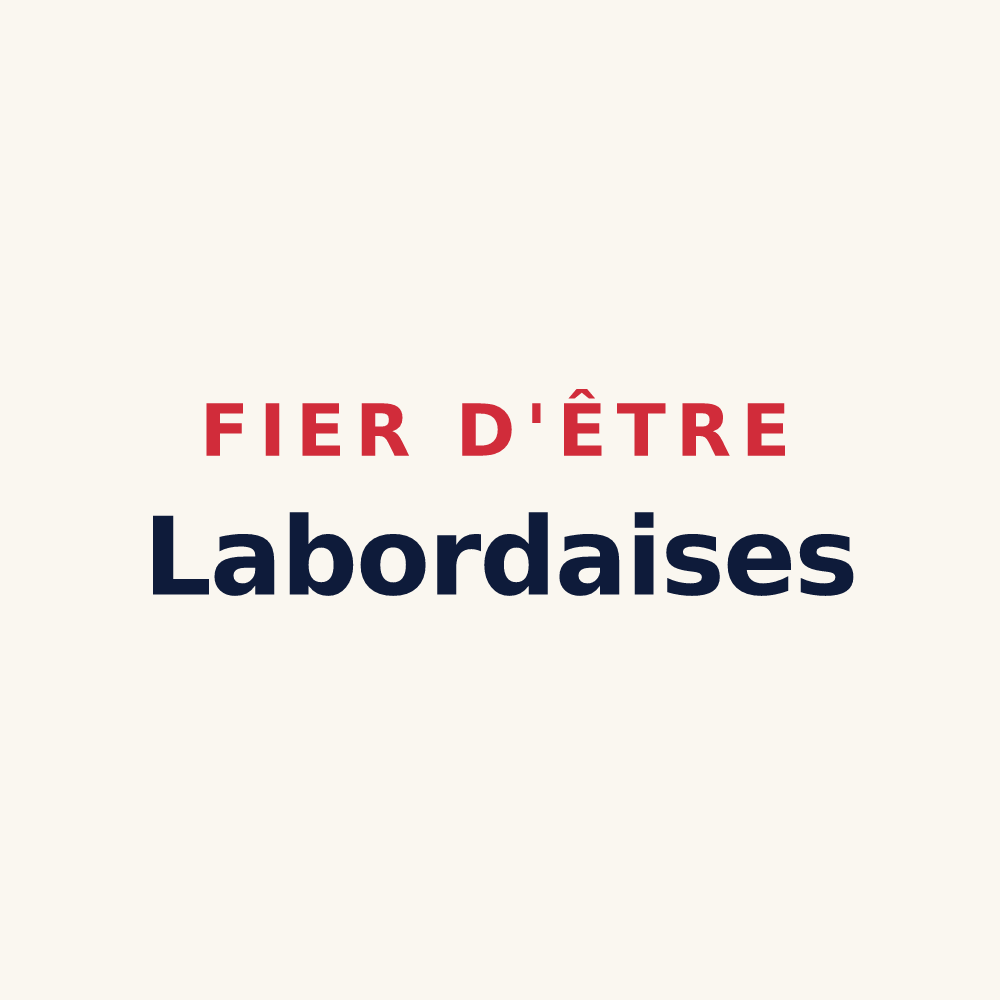 Tasse « Fier d'être Labordaises » — design pour Laborde