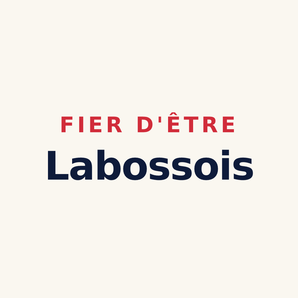 Tasse « Fier d'être Labossois » — design pour Labosse