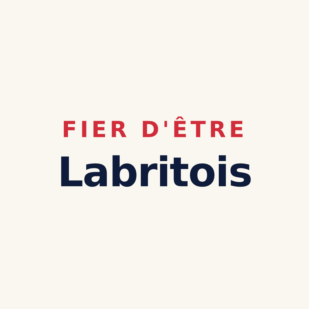 Tasse « Fier d'être Labritois » — design pour Labrit