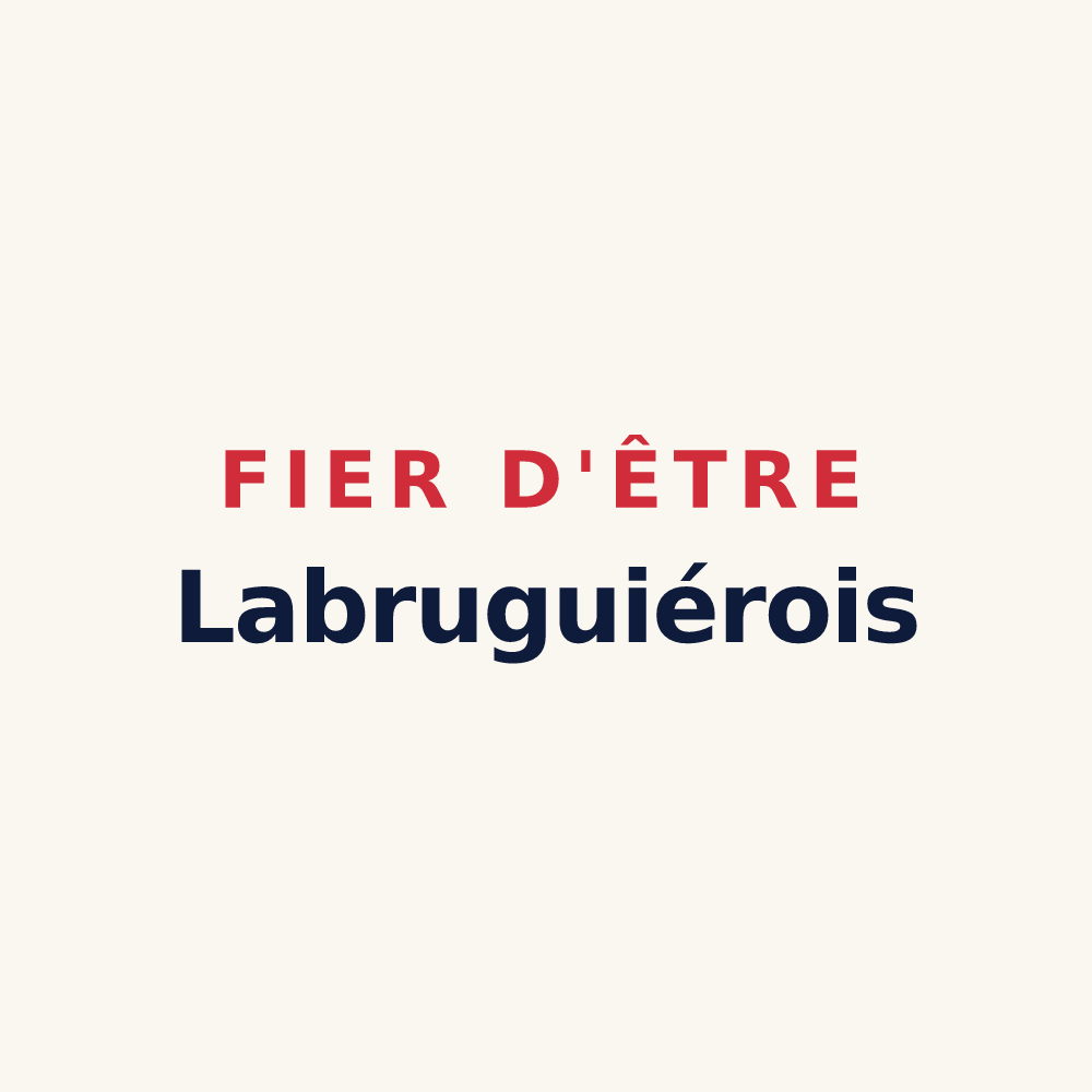 Tasse « Fier d'être Labruguiérois » — design pour Labruguière