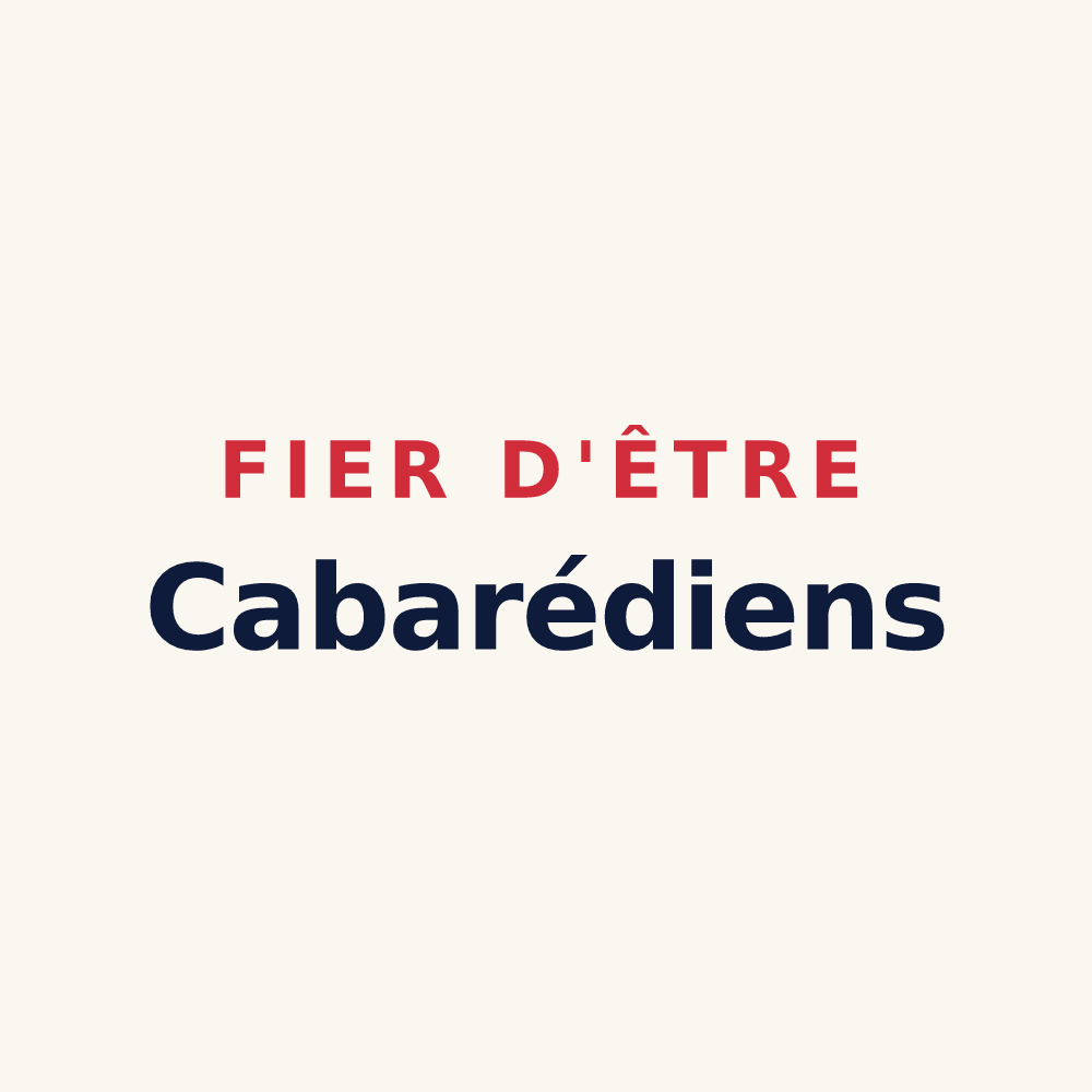 Tasse « Fier d'être Cabarédiens » — design pour Lacabarède