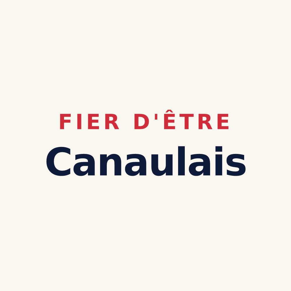 Tasse « Fier d'être Canaulais » — design pour Lacanau