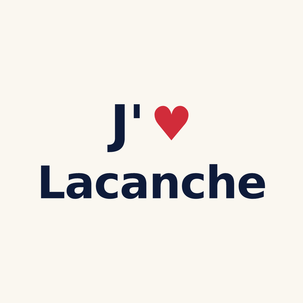 Tasse personnalisée Lacanche — design J'aime Lacanche