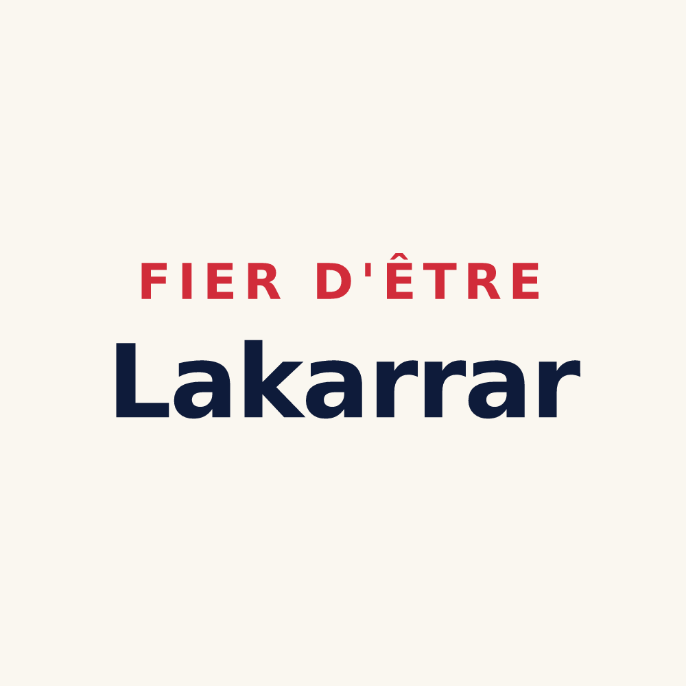 Tasse « Fier d'être Lakarrar » — design pour Lacarry-Arhan-Charritte-de-Haut