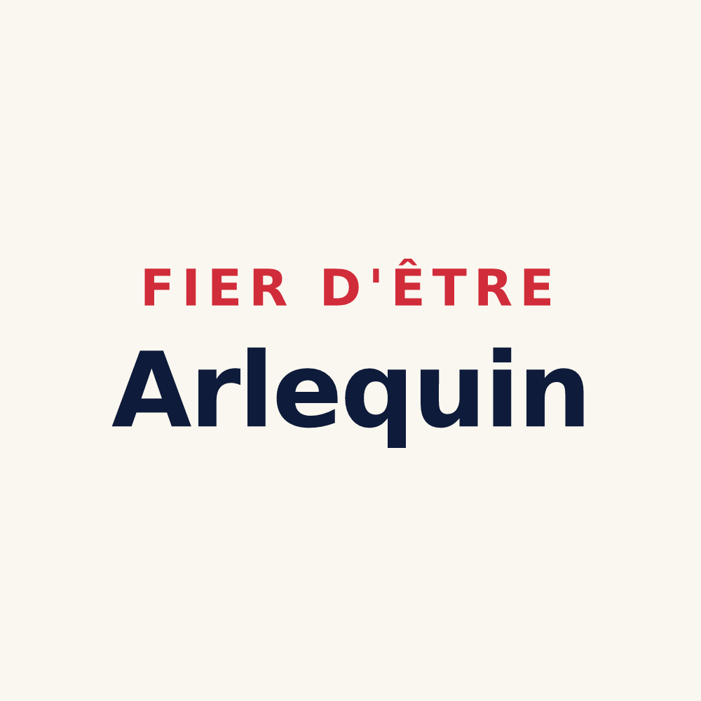 Tasse « Fier d'être Arlequin » — design pour Lachassagne